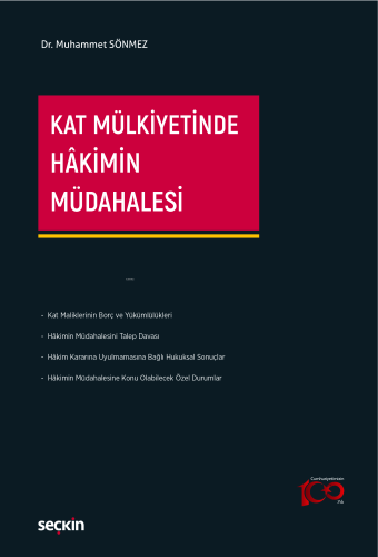 Kat Mülkiyetinde Hâkimin Müdahalesi | Muhammet Sönmez | Seçkin Yayıncı