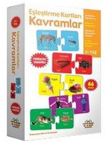 Kavramlar - Eşleştirme Kartları (3+ Yaş) | Muhammet Cüneyt Özcan | 0-6