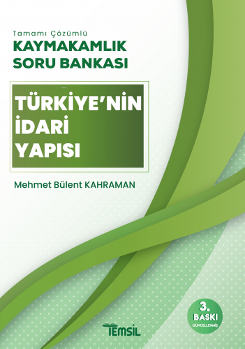 Türkiye’nin İdari Yapısı Kaymakamlık Soru Bankası Tamamı Çözümlü | Me