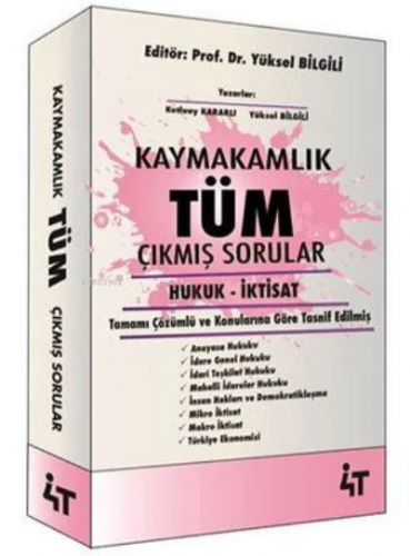 Kaymakamlık Tüm Çıkmış Sorular | Kolektif | 4T Yayınevi