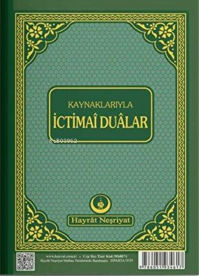 Kaynaklarıyla İctimai Dualar Çanta Boy | Enes Çalık | Hayrat Neşriyat