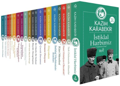 Kazım Karabekir Külliyatı Seti - 24 Kitap Takım | Kâzım Karabekir | Tr