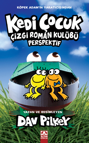 Kedi Çocuk;Çizgi Roman Kulübü Perspektif | Dav Pilkey | Altın Kitaplar