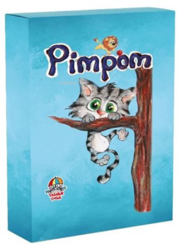 Kedi Pimpom'un Maceraları Seti - 4 Kitap Takım | Mahmut Yılmaz | Yağmu