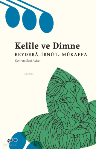 Kelile ve Dimne | Beydeba | Şule Yayınları