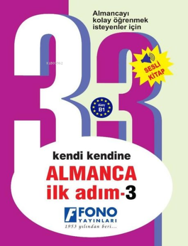 Kendi Kendine Almanca İlk Adım - 3 Sesli Kitap | Aslı Çetinkal | Fono 