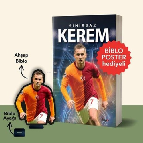 Kerem Aktürkoğlu - Sihirbaz Kerem - Biblo Poster Hediyeli | Kerem Tek 