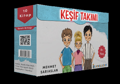 Keşif Takımı Hikâye Seti (Kutulu 10 Kitap) | Mehmet Sarıaslan | İlkoku