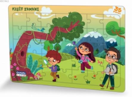 Keşif Zamanı – (Eğlenceli Puzzle 2) | Kolektif | Çamlıca Çocuk Yayınla