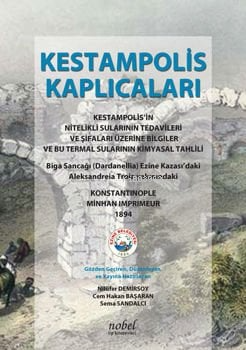 Kestampolis Kaplıcaları | Nilüfer Demirsoy | Nobel Tıp Kitabevi