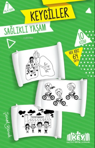 Keygiller Sağlıklı Yaşam Serisi (10 Kitap + HDS) (Her Biri 64 Sayfa) |