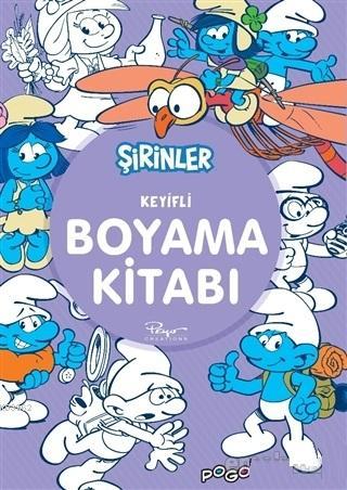 Keyifli Boyama Kitabı - Şirinler | Kolektif | Pogo Çocuk