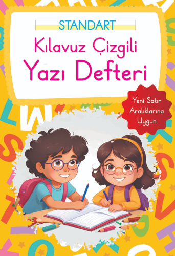 Kılavuz Çizgili Yazı Defteri Küçük Boy - Turuncu | Kolektif | Parıltı 