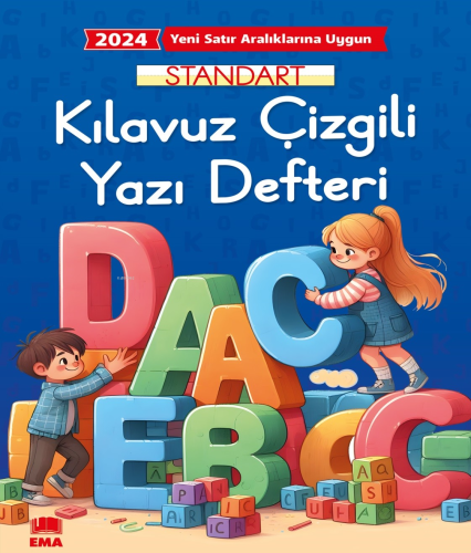 Renkli Standart Çizgili Yazı Defteri A4 Ebat | Kolektif | Ema Çocuk