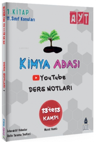 Kimya Adası AYT Kimya Youtube Ders Notları 1.Kitap | Murat Namlı | Ton