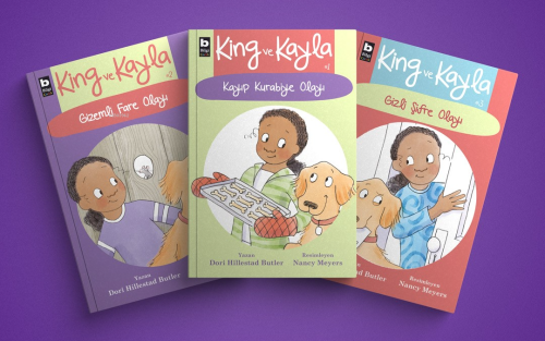 King ve Kayla Serisi (3 kitap) | Dori Hillestad Butler | Bilgi Yayınev