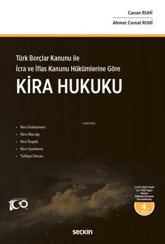 Kira Hukuku | Ahmet Cemal Ruhi | Seçkin Yayıncılık