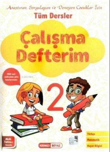 Kırmızı Beyaz 2.Sınıf Çalışma Defteri | Kolektif | Kırmızı Beyaz Yayın