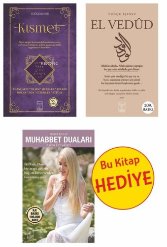 Kısmet - El Vedud Seti - 2 Kitap Takım - Hediye: Muhabbet Duaları | Tu