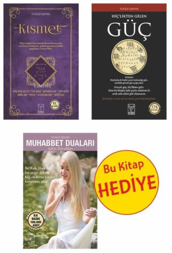 Kısmet - Hiç'likten Gelen Güç Seti - 2 Kitap Takım - Hediye: Muhabbet 