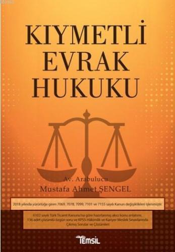 Kıymetli Evrak Hukuku | Mustafa Ahmet Şengel | Temsil Kitap