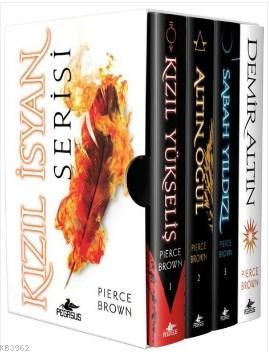 Kızıl İsyan Serisi (4 Kitap Takım Ciltli Kutulu Özel Set) | Pierce Bro