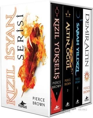 Kızıl İsyan Serisi Kutulu Özel Set (4 Kitap Takım) | Pierce Brown | Pe