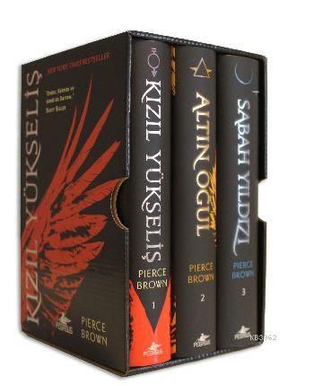 Kızıl İsyan Serisi Kutulu Set 3 Kitap | Pierce Brown | Pegasus Yayıncı