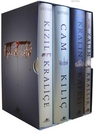 Kızıl Kraliçe Serisi (Özel Kutulu Set) | Victoria Aveyard | Pegasus Ya