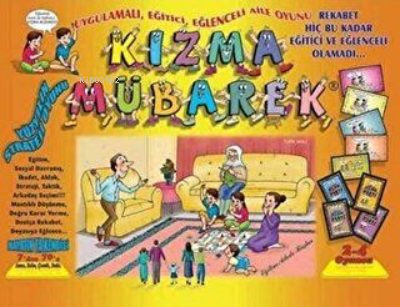 Kızma Mübarek Masa Oyunu | Kolektif | Mercan Okul Yayınları