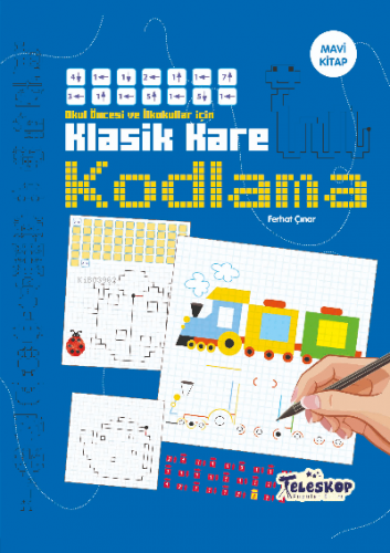 Klasik Kare Kodlama Mavi Kitap | Ferhat Çınar | Teleskop Yayınları