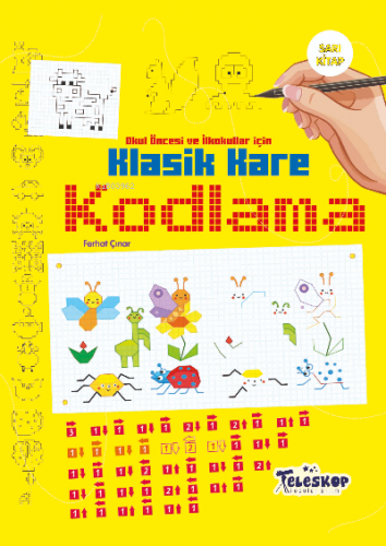 Klasik Kare Kodlama Sarı Kitap | Ferhat Çınar | Teleskop Yayınları