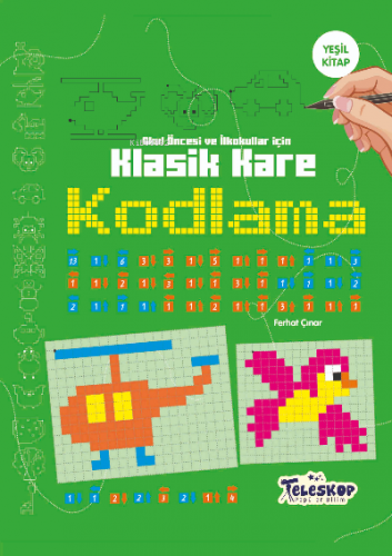 Klasik Kare Kodlama Yeşil Kitap | Ferhat Çınar | Teleskop Yayınları