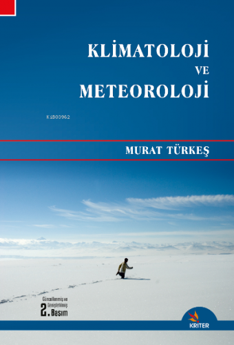 Klimatoloji ve Meteoroloji | Murat Türkeş | Kriter Yayınları