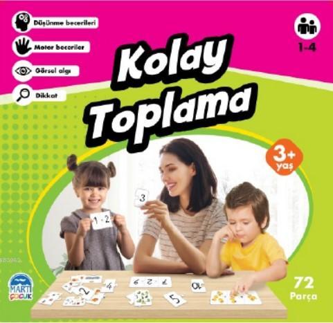 Kolay Toplama - Eğitici Yapboz | Kolektif | Martı Çocuk Yayınları