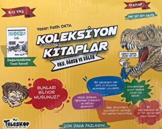 Koleksiyon Kitaplar 10 Kitap Kutu | Fatih Okta | Teleskop Yayınları