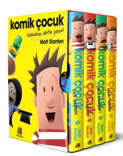 Komik Çocuk 4 Kitap Set | Matt Stanton | Orman Kitap