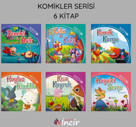 Komikler Serisi 6 Kitap | Muhammed Muhacirani | İncir Yayıncılık