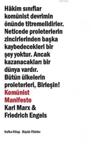 Komünist Manifesto | Karl Marx | Kafka Yayınevi