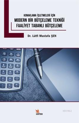 Konaklama İşletmeleri İçin Modern Bir Bütçeleme Tekniği - Faaliyet Tab