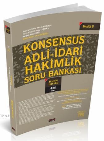 Konsensus Adli İdari Hakimlik Borçlar Hukuku Soru Bankası | Olcay Ekşi