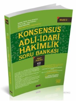 Konsensus Adli İdari Hakimlik İdare Hukuku Soru Bankası Savaş | Ahmet 