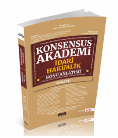 Konsensus Akademi ;İdari Hakimlik Sınavı Hazırlık | Mustafa Karadeniz 