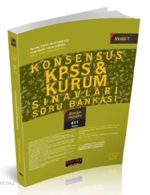 Konsensus KPSS Borçlar Hukuku Soru Bankası | Olcay Ekşioğlu | Savaş Ya