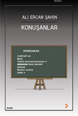 Konuşanlar | Ali Ercan Şahin | Cinius Yayınları