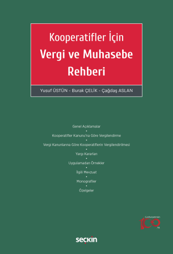 Kooperatifler İçin Vergi ve Muhasebe Rehberi | Yusuf Üstün | Seçkin Ya