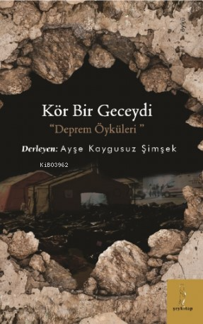 Kör Bir Geceydi Deprem Öyküleri | Ayşe Kaygusuz Şimşek | Şey Kitap