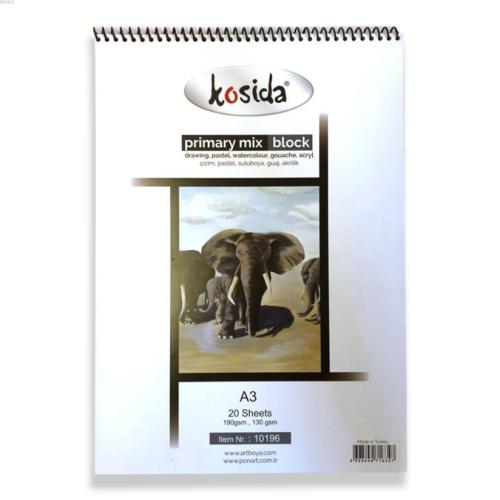 Kosida A3 Primary Mix Blok 20yp | | Karışık Eksikler