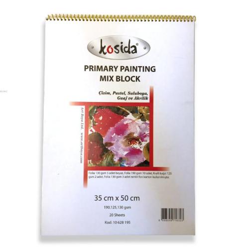 Kosida Primary Painting Mix Block 35X50:10628195 | | Karışık Eksikler