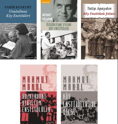 Köy Enstitüleri Seti (5 Kitap Takım) | Fakir Baykurt | Literatür Yayın